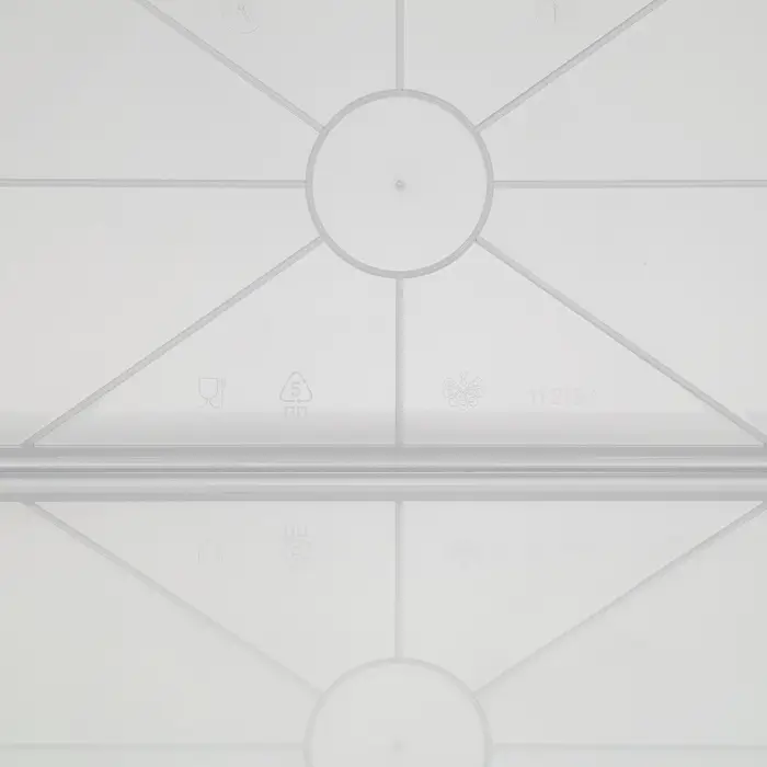 Контейнер для хранения на колёсиках, 10 л, 46.2&times;16.2&times;27.2 см, с ручкой, пластик, прозрачный