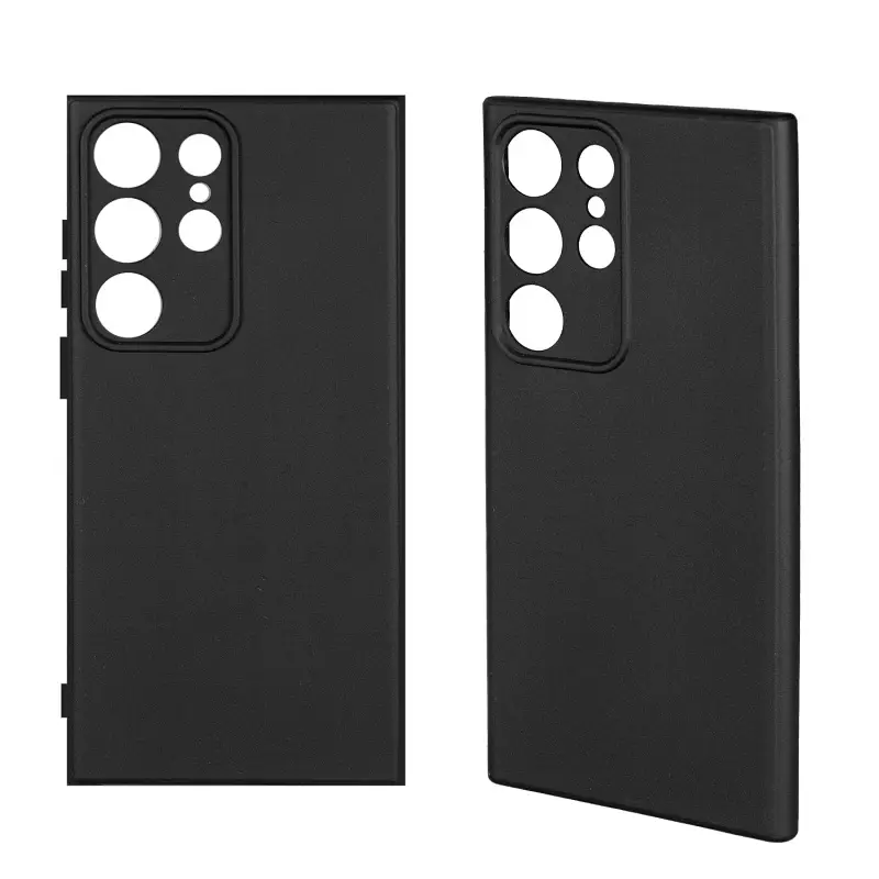Чехол для Samsung S23 Ultra 5G TPU матовый черный