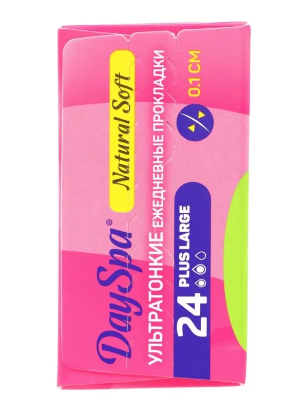 Прокладки ежедневные удлиненные Day Spa Plus Large, 24 шт.