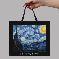 Пакет подарочный ламинированный, упаковка, I paint my dream, ML 27&times;23&times;11.5 см