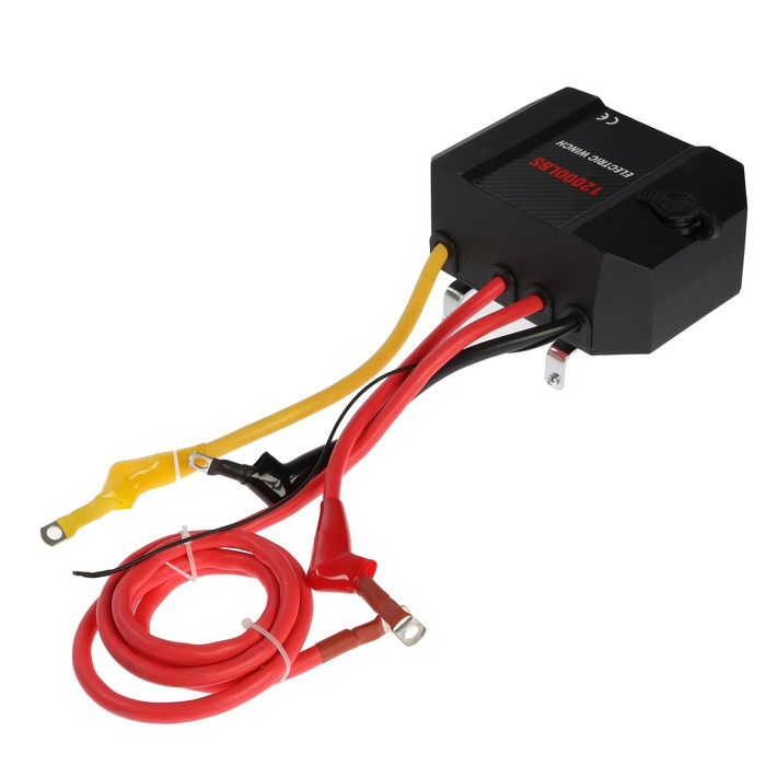 Лебедка электрическая ТУНДРА, 12/24V, 12000 lb (5.4 т), 6 л.с., до 7.8 м/мин, 9.5 мм х 24 м Лебедка электрическая ТУНДРА, 12/24V, 12000 lb (5.4 т), 6 л.с., до 7.8 м/мин, 9.5 мм х 24 м