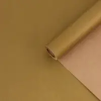 Бумага упаковочная крафт, "МИКС №2", 0,68 х 5&plusmn;5% м, 70 г набор 3 шт