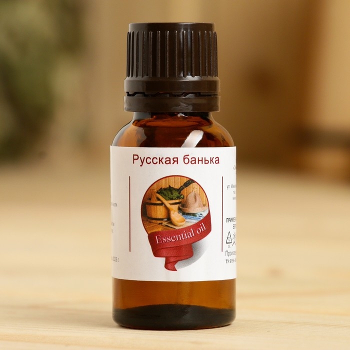 Эфирное масло Эфирное масло "Русская банька", флакон-капельница, аннотация, 15 мл
