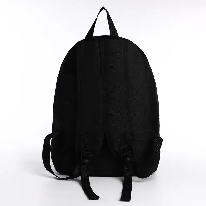 Рюкзак школьный молодёжный &laquo;Аниме&raquo;, 33&times;13&times;37, отдел на молнии, карман, чёрный