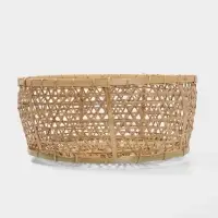 Корзина плетёная &laquo;Клоус&raquo;, 36&times;36&times;14 см, бамбук, светлая