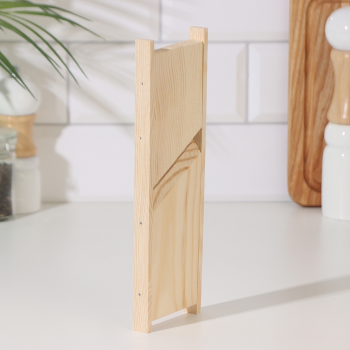 Терка универсальная широкая дерево 24,5 х 8 х 1,5 см Терка универсальная широкая дерево 24,5 х 8 х 1,5 см