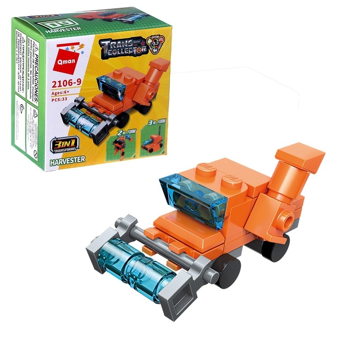 Конструктор  Конструктор "Транспорт", 2106-9   33 детали