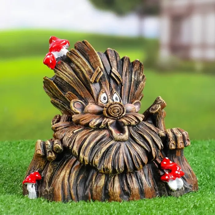Садовая фигура из полистоуна &laquo;Лесовичок&raquo;, 20&times;14&times;19 см