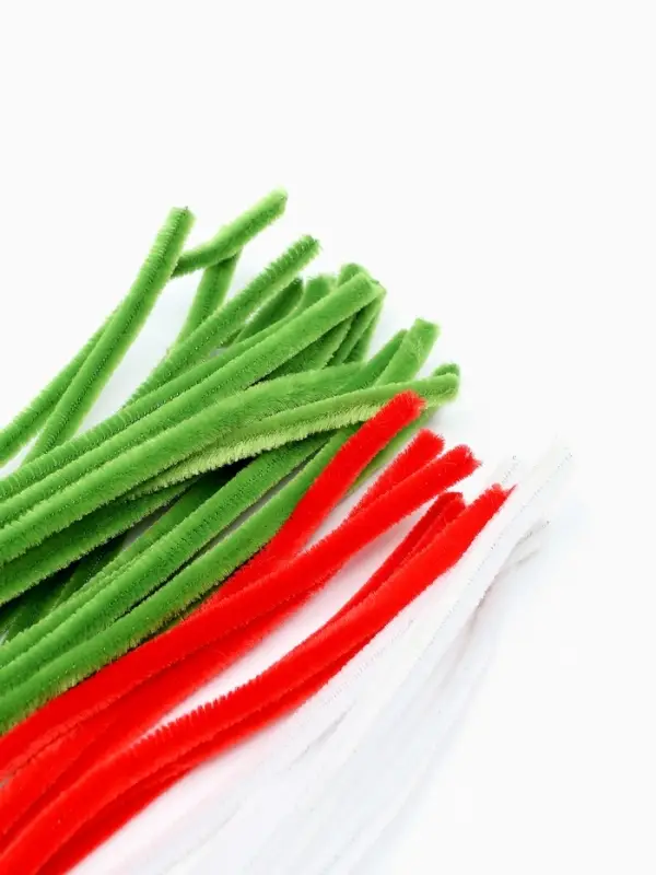 Набор для творчества цветы из пушистой проволоки в горшке, розовый цветок