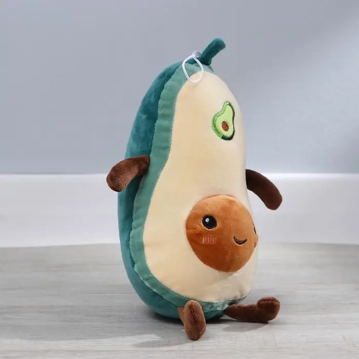 Мягкая игрушка &laquo;Авокадо&raquo;, с вышивкой