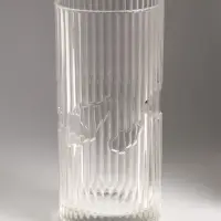 Ваза для цветов &laquo;Вигдис&raquo;, 24.5&times;12 см, стекло, прозрачная