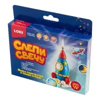 Свеча своими руками &laquo;Ракета&raquo;, набор для творчества