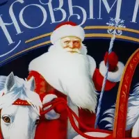 Блюдо прямоугольное, набор 2 шт. &laquo;С Новым годом!&raquo;