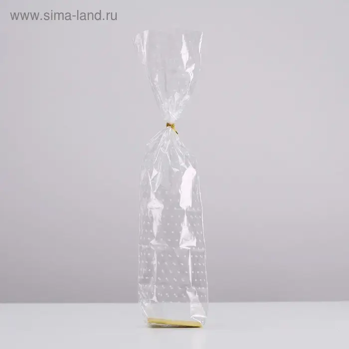 Пакет Пакет "Подарочный", с жестким дном, МИКС, 6 х 8 х 23,5 см