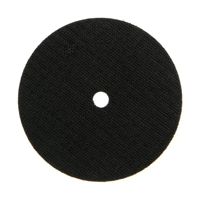 Насадка с липучкой для дрели и УШМ ТУНДРА, тонкий алюминиевый диск, М14, с адаптером, 100 мм