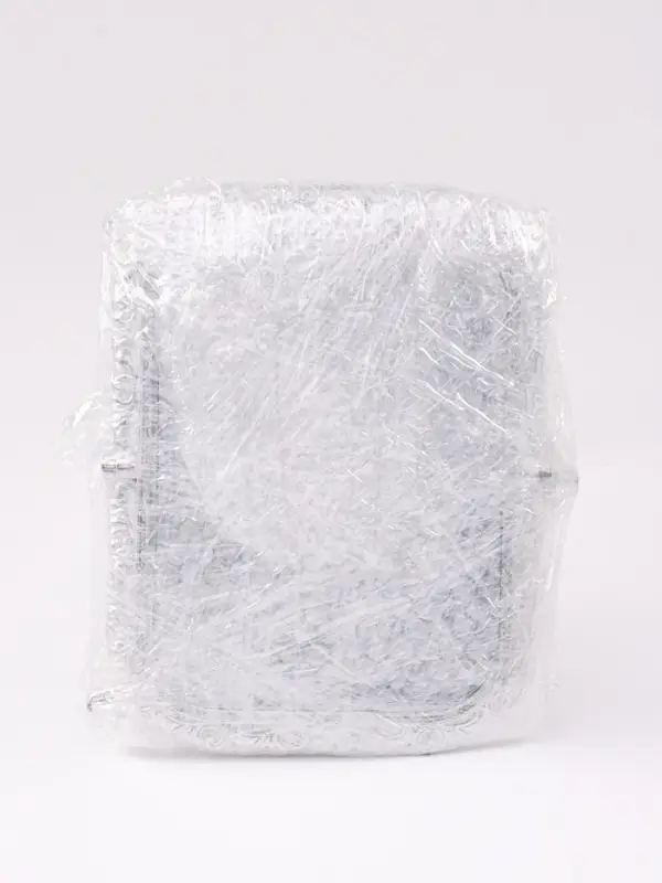 Зеркало настольное, с увеличением х2, двустороннее, 16&times;23 см, (10.5&times;14.5 см), серебристое