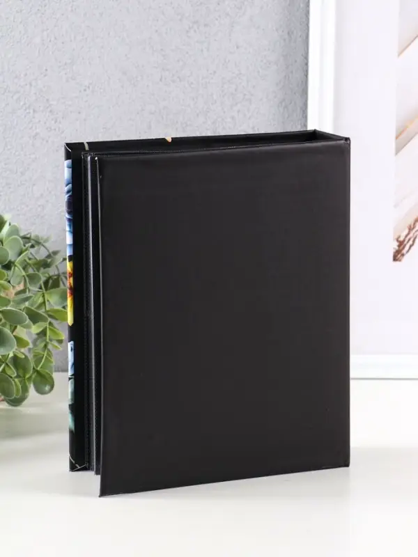 Фотоальбом "Вдохновение" 200ф 10X15см, ПП карм., черные страницы