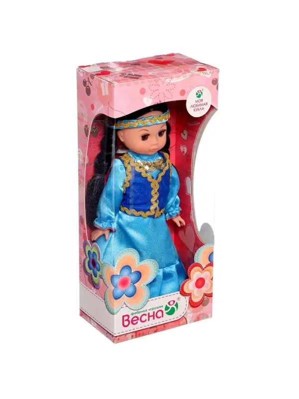 Кукла &laquo;Эля&raquo; в башкирском народном костюме, 30 см