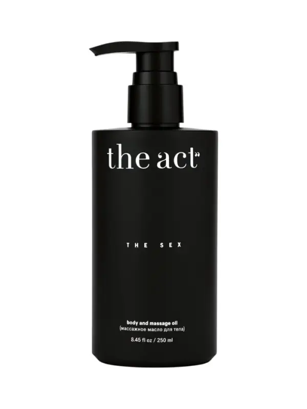 Масло массажное The Act интимное, 250 мл