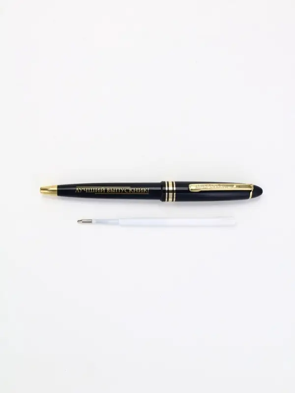 Ручка в тубусе "Лучший Выпускник", пластик, синяя паста, 1.0 мм