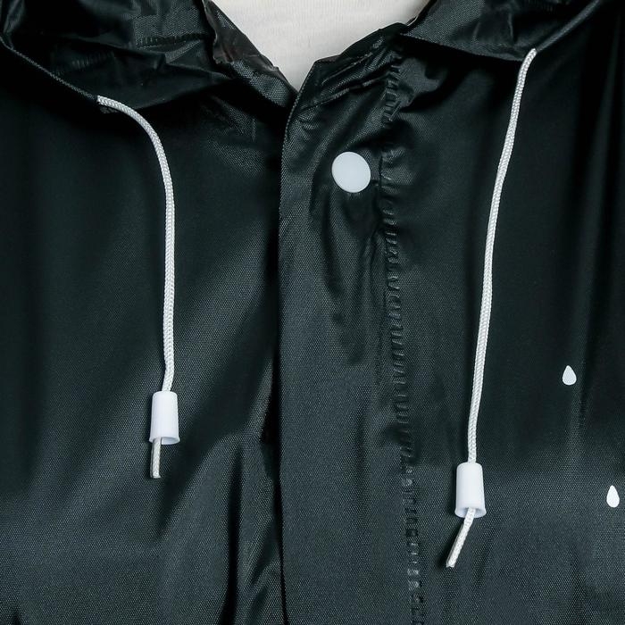 Дождевик взрослый плащ «На крыльях счастья», размер универсальный, размер 42-48, 60 х 110 см, цвет чёрный Дождевик взрослый плащ «На крыльях счастья», размер универсальный, размер 42-48, 60 х 110 см, цвет чёрный