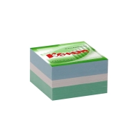 Блок для записей КОМУС запасной 9х9х5 цветной блок&nbsp; 80-100г