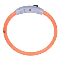 VETTA&nbsp;Ошейник&nbsp;светящийся&nbsp;с&nbsp;USB&nbsp;зарядкой,&nbsp;поливинилхлорид,&nbsp;ABS&nbsp;пластик,&nbsp;52,5 см
