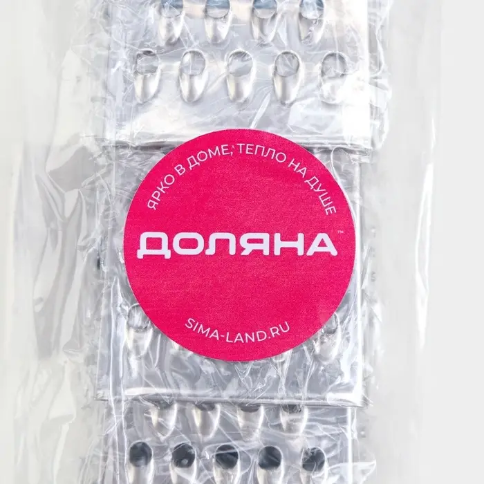 Тёрка четырёхгранная c магнитом Доляна, 3.5&times;7&times;3 см, МИКС