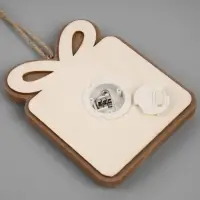 Подвеска световая &laquo;Белочка с подарками&raquo;, 11&times;9 см, от батареек LR41&times;3, свечение тёплое белое