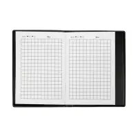 Набор записных книжек &laquo;Перо&raquo; в клетку, 2 штуки, А7, 70 листов, чёрные