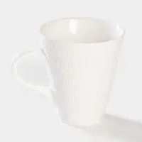 Кружка Magistro Argos, 300 мл, фарфор, белая