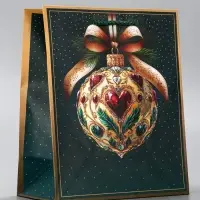 Пакет подарочный новогодний ламинированный, «Ёлка» , 18×10×22.3 см Пакет подарочный новогодний ламинированный, «Ёлка» , 18×10×22.3 см