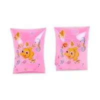 Нарукавники для плавания, размер M, цвет розовый