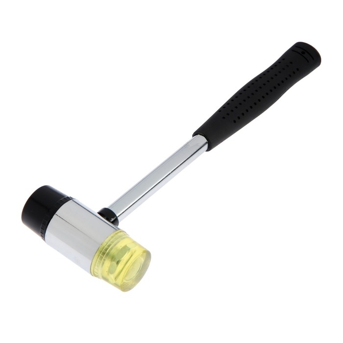 Молоток рихтовочный ТУНДРА, металлическая обрезиненная рукоятка, бойки 35 мм, 300 г Молоток рихтовочный ТУНДРА, металлическая обрезиненная рукоятка, бойки 35 мм, 300 г