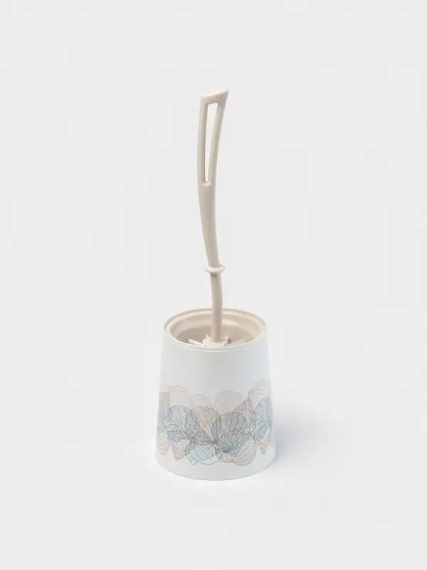 Ёршик для унитаза &laquo;Ракушки&raquo;, 12&times;12&times;36 см, с подставкой