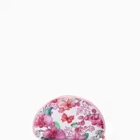 Кошелёк-монетница на молнии, 13.5&times;3.5&times;9 см, с принтом, МИКС