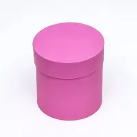 Набор шляпных подарочных коробок 5 в 1 &laquo;Фуксия однотонный&raquo;,20&times;20&times;20‒11&times;11&times;11 см