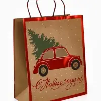 Набор подарочных пакетов «Подарок», 3 шт, 25×4×30.5 см, 30×40×11,5 см, 18×23×10 см Набор подарочных пакетов «Подарок», 3 шт, 25×4×30.5 см, 30×40×11,5 см, 18×23×10 см