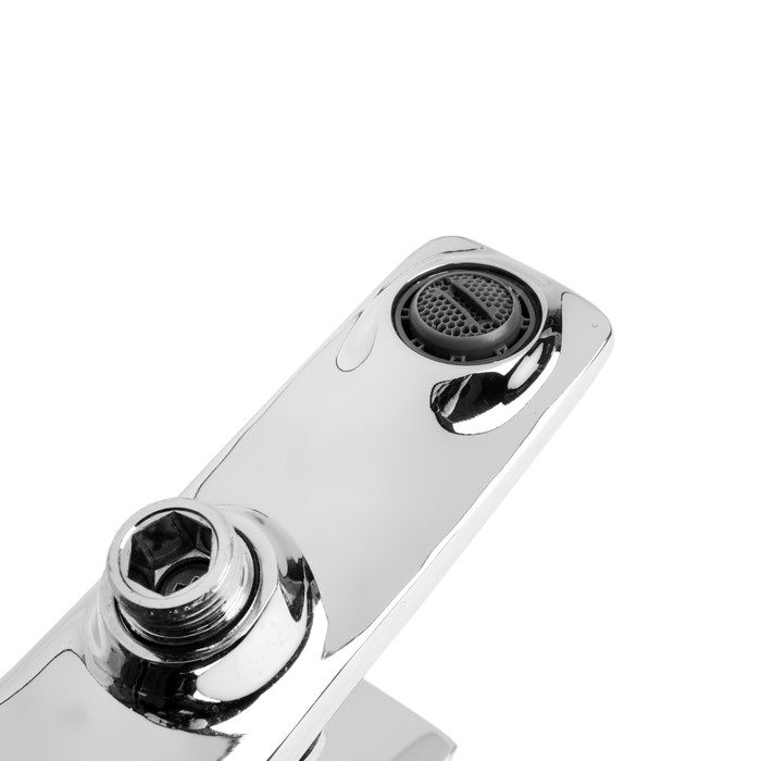 Смеситель для ванны ZEIN Z3889, однорычажный, лейка 3 режима, шланг, держатель, хром Смеситель для ванны ZEIN Z3889, однорычажный, лейка 3 режима, шланг, держатель, хром