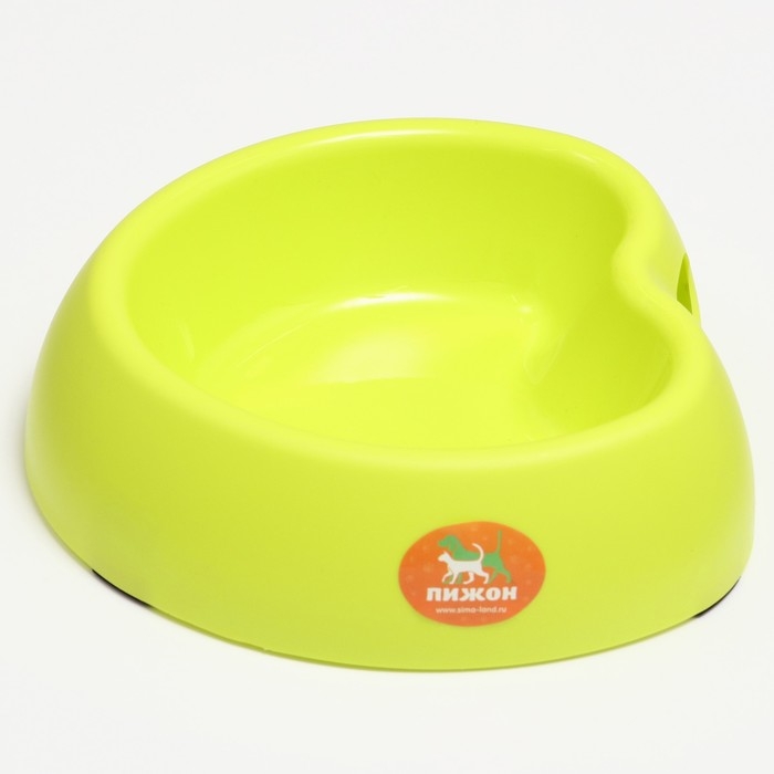 Миска  Миска "Сердце" 26,5 х 25 х 8 см, зелёная