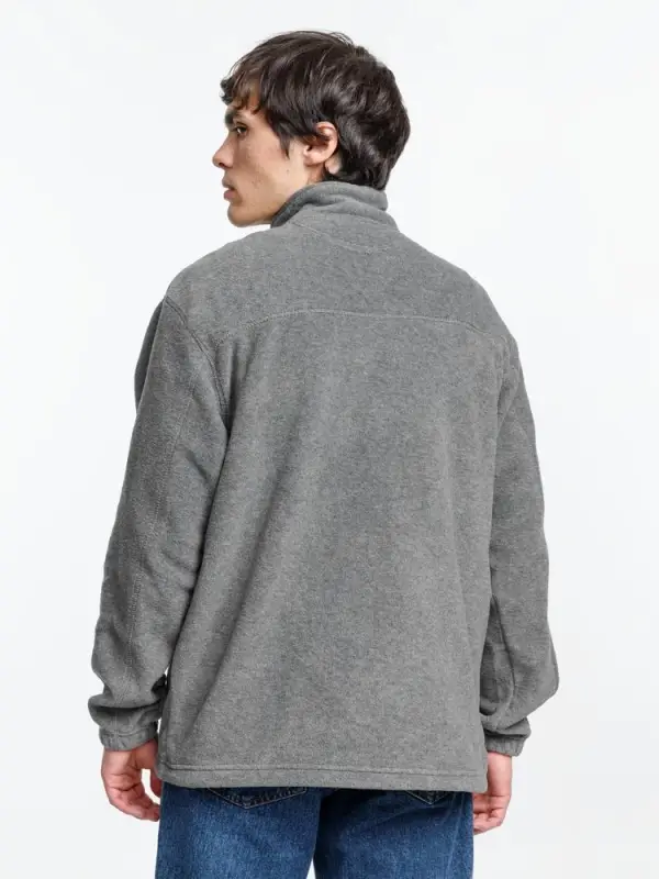 Куртка мужская North, серый меланж, размер S