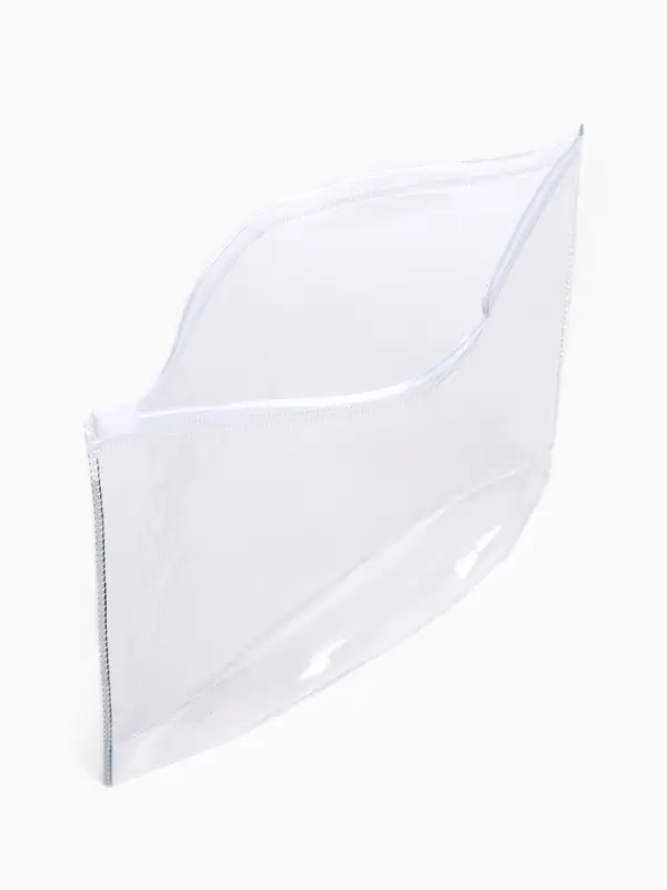 Косметичка для бассейна, с застёжкой зип-лок, маленькая, прозрачная