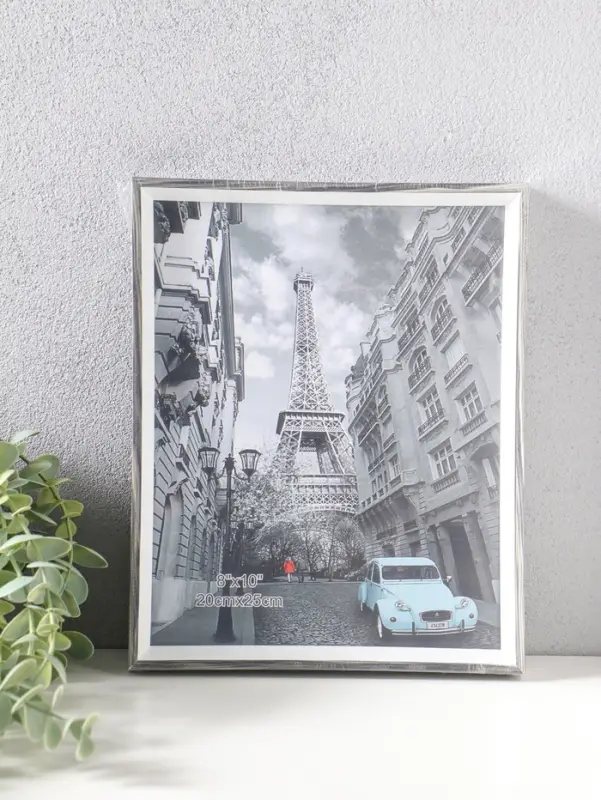 Фоторамка пластик 20х25 см "Данте" чёрный состаренный 26х21х2,5 см