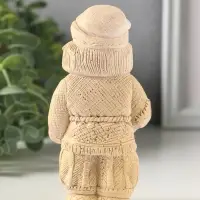Фигурка гипс &laquo;Домовой&raquo;, 13&times;7 см, слоновая кость