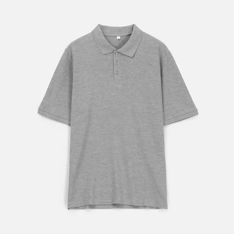 Рубашка поло унисекс Upswing, серый меланж, размер S