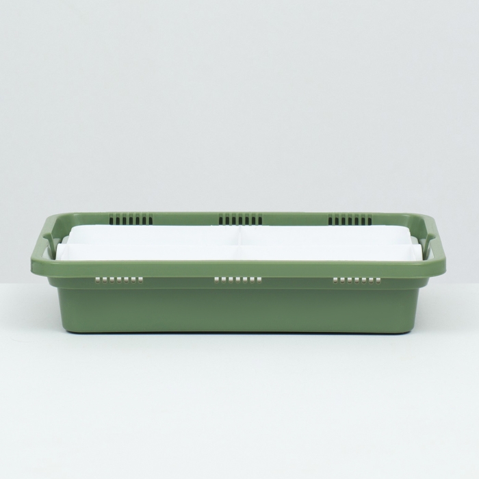 Лоток для проращивания травы кошкам 26,5 х 17,5 х 5 см Лоток для проращивания травы кошкам 26,5 х 17,5 х 5 см