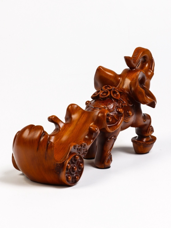 Подставка для бутылки  Подставка для бутылки "Слон" под дерево, 34х13х20см