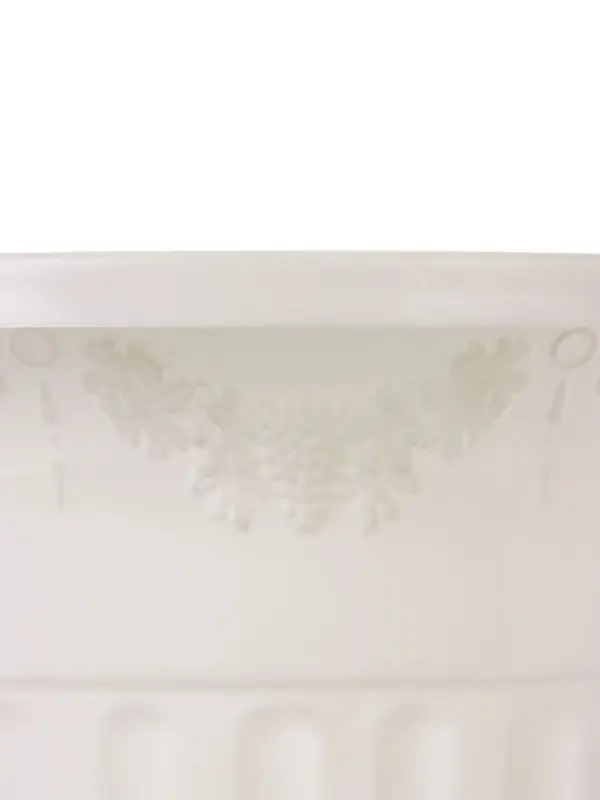 Горшок для цветов с поддоном &laquo;Лозанна&raquo;, 25 л, пластиковый, белый