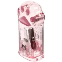 Точилка &laquo;Лапка&raquo;, с контейнером, МИКС