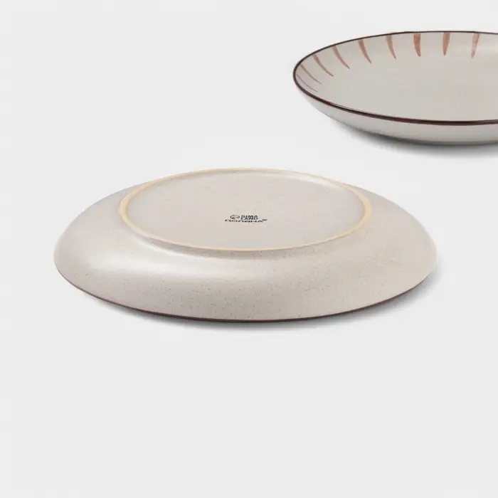 Тарелки Доляна &laquo;Скандинавия&raquo;, d=27 см, набор 2 шт., керамика, бежевые